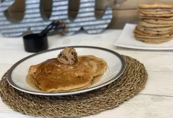 Spiced Raisin Pancakes